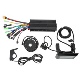 Electric Bike Conversion Kit 24V 36V 48V 30A Controller S900 Panel with Power Assist Sensor Thumb Throttle for 750W 1000W Brushless Motors