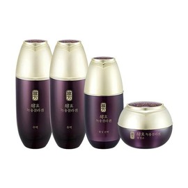 Hyo Deer Antler Collagen Basic Set 4-Piece / Tonic + Emulsion + Extract + Active Cream_M / 효 녹용콜라겐 기초세트 4종 /수액 + 유액 + 진액 + 활성고_M