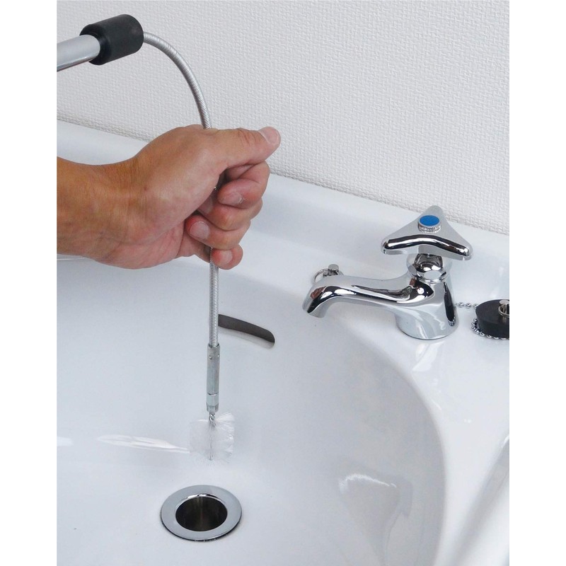 Gaona GA-KK011 Komoto Brush Pipe Cleaner, Silver, 9.8 ft (3