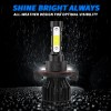 AUIMSOCO For Jeep Gladiator 2020-2023 4X White LED Headlights Hi/Lo