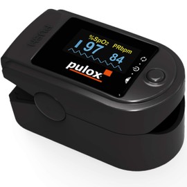 Pulox PO-200A Solo Pulse Oximeter with Alarm and Pulse Sound for Measuring Pulse and Oxygen Saturation on the Finger