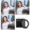 H&Y Soft Filter, 2.3-3.0 inches (58-77 mm), Revoring, White Promist