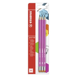 Graphite Pencil - STABILO pencil 160 E/T - Pink - HB