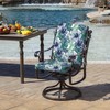 Arden Selections Outdoor Dining Chair Cushion 20 x 20, Rain-Proof,