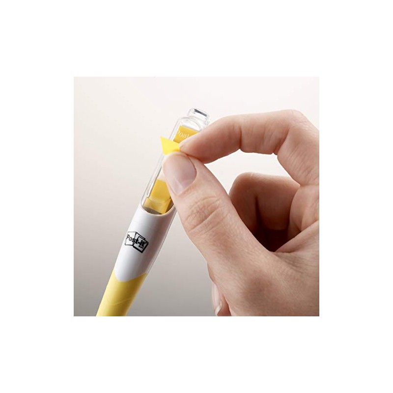 Post-it Flag+ Highlighter, Yellow, Pink, and Blue, 50-Color Coordinated Flags/Highlighter,