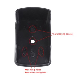 Doorbell Rain Cover, 1 x Controller for Access Control, Doorbell Cover, Waterproof Cover, Doorbell Protective Cover, Access Control Housing for Cameras, Suitable for Most Video Doorbells