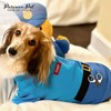 Parisian Pet Dog Shirt - Embroidered Dog Police Costume -