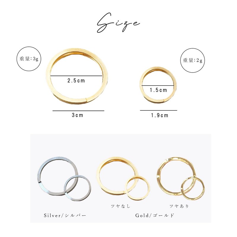 Giselle Women's Miracle Ring, Double Ring, Easy to Put on