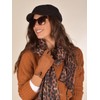 styleBREAKER 09020128 Women's Oversize Sunglasses with Wide Metal Temples, Polycarbonate