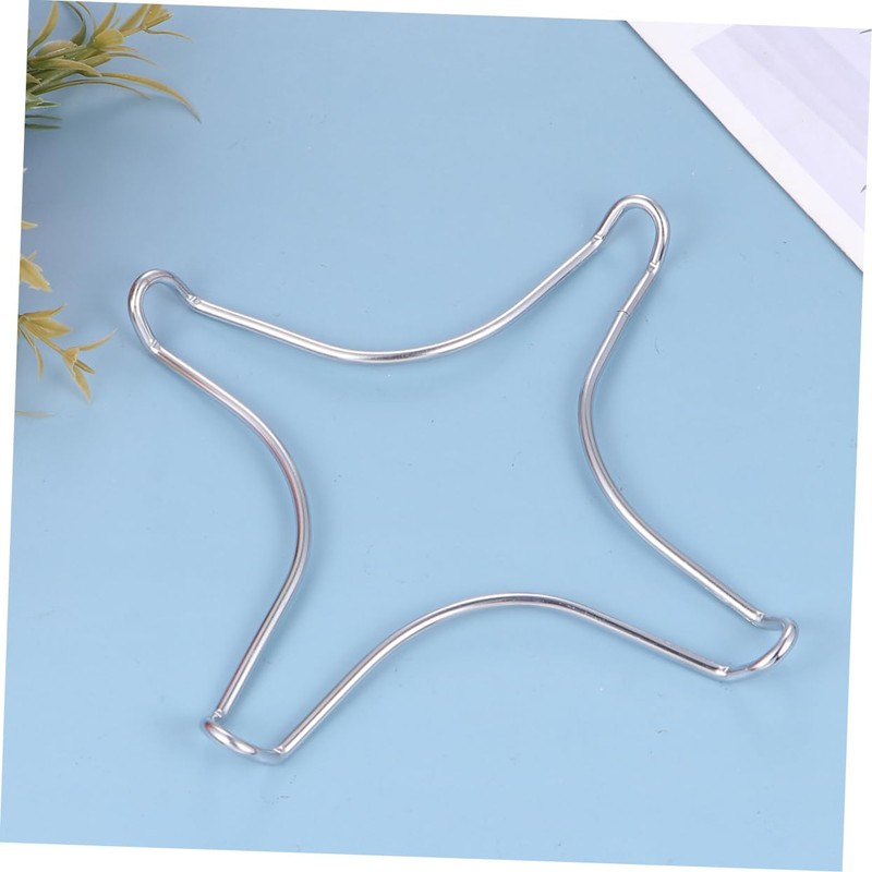 BIUDECO 3Pcs Stainless Steel Star Shape Pot Rack Multi Function