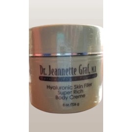 Dr Jeannette Graf Hyaluronic Skin Filler Super Rich Body Crème 8 oz