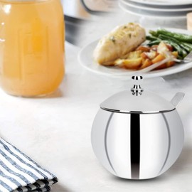 Garden Of Ats Stainless Steel Ghee Pot, Oil Pot, Ghee Storage Container, Ghee Serving Container 200 Ml 9.7 cm