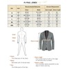 PaulJones Men's Sporty 2 Button Regular Fit Suit Jacket with