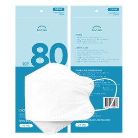 Biomate Co., Ltd. Bio KF80 yellow dust mask large size 50 sheets / 바이오 KF80 황사마스크 대형 50매