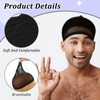 KFHENSOMR Black Wig Cap 16Pcs Black Stocking Wig Caps Stretchy
