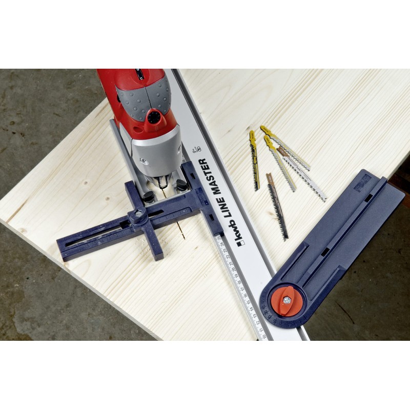 kwb LINE Master Machine Guide, Universal Guide Rail for Jigsaws,