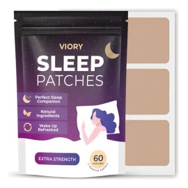 Viory Parches Para Dormir Con Melatonina Y Valeriana 60 Pzas                                                                                          