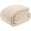 FY FIBER HOUSE Fleece Cuddly Blankets, Extra Soft Fluffy Blankets,