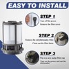Funmit W10872845 Dishwasher Pump Filter Cup Replacement for Whirlpool Kenmore