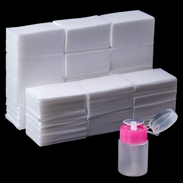 1000 piezas de removedor de esmalte de uas de gel,