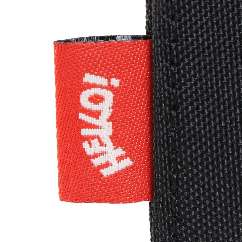 Chums Men's Wallet Recycle L-Shaped Zip Wallet Black