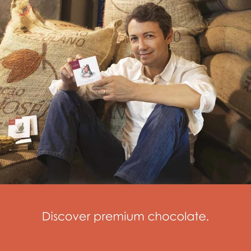 Domori Porcelana 70% Dark Chocolate 3 Pack - Italian Chocolate