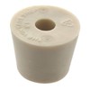 Drilled Rubber Stopper #6 (Set of 3)