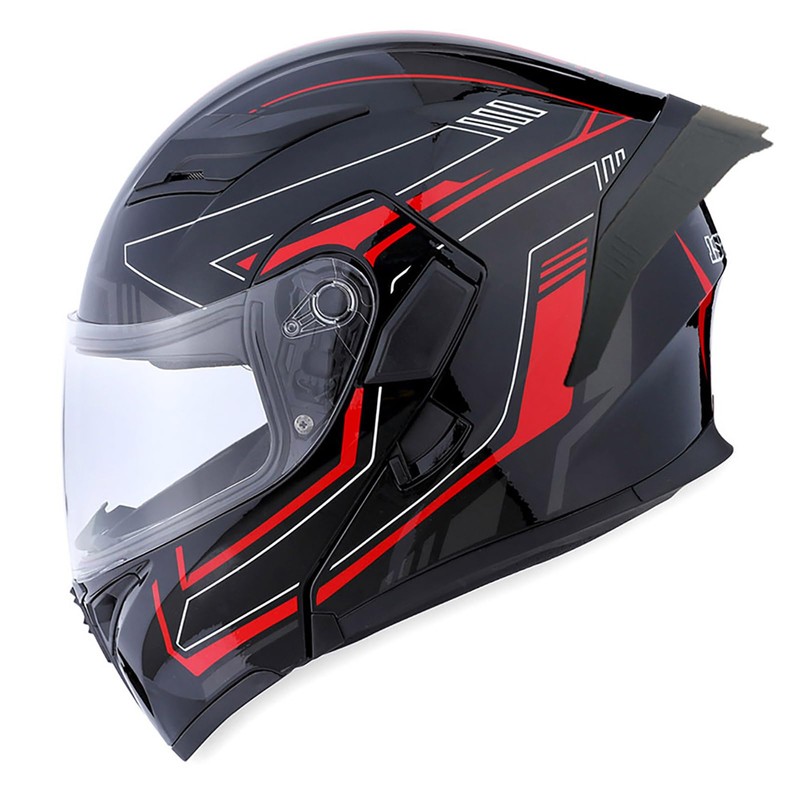 1Storm Motorcycle Modular Full Face Helmet Flip up Dual Visor