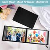 2 Pack Photo Book Album 6x4, Small Photo Album Slip
