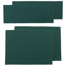 TBACW 2 Set (4pcs) Directors Chair Canvas Replacement Covers Kit for Directors Chairs,Movie Chair Replacement Canvas Seat and Back Oxford Cloth Cover for Home (Green)