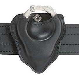 Bianchi Model 090 Open Top Handcuff Case, Plain Black