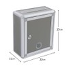 Aoakua Locked Box Survey Box / Comment Box / Donation