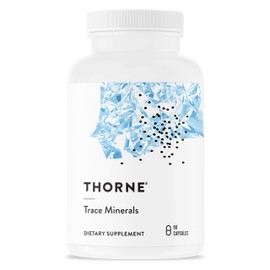 THORNE THORNE Trace Minerals - Dietary Supplement with Zinc, Boron & Selenium - Chelated Forms - Comprehensive Formula - 90 Capsules