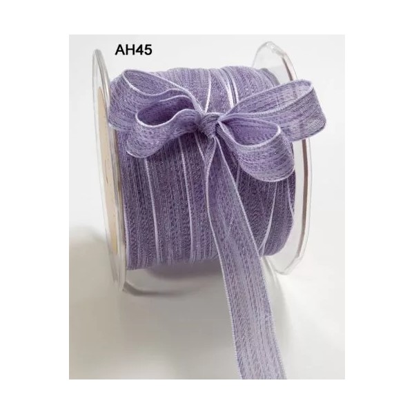 MAY ARTS RIBBONS~MESH RIBBON~LAVENDE