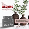 Wedding Countdown Sign - Countdown Calendar Wedding Plaque - Cute