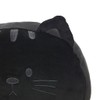 balvi Kissen Kitty Schwarz In Katzenform Flauschig und weich Polyester