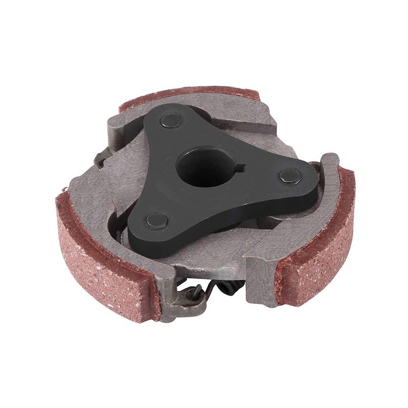 Qiilu Motorcycle Clutch Pad with 3 Springs for 2 Stroke