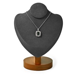 Oirlv SM05002 Neckrest Saw, Wooden Simple, High-grade, Stylish, Storage, Jewelry, Display Stand, Compatible with Eligible Invoices