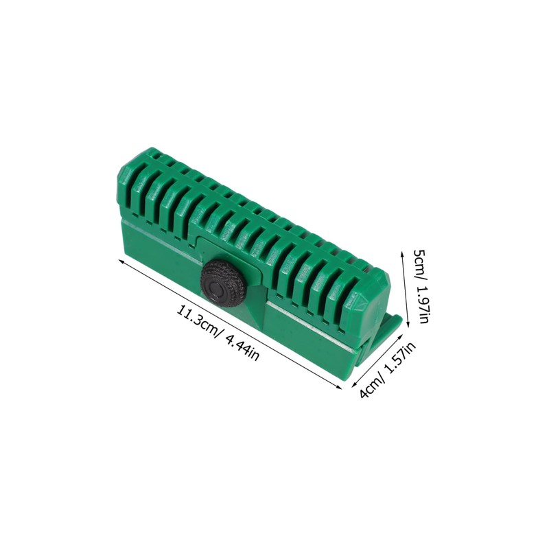 Kisangel 2pcs Chainsaw Chain Rail Plastic Chainsaw Guide Bar Dressing
