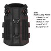 ICEFANG GN3 Tactical Dog Harness with 6X Buckle,Dog Molle Vest