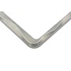 Creathome 3D Curly Wave Pattern Brush Nickel License Plate Frame
