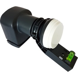 Octo 8 Port/Way LNB With Spirit Level - MK4 Satellite Dish Signal Receiver - For Sky HD/Freesat Output - Hotbird, polsat, ZONE 2, England, Scotland, Wales