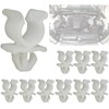 WATERBELINE 10 Piece Bonnet Support Rods Clip Clamp D40 ABS