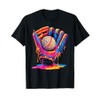 Ice Cream Drip Baseball Stuff Baseball Gloves Boys Graphic T-Shirt