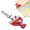 Table Saw Mitre Gauge, Adjustable Multi-Angle Track Saw Guide Square