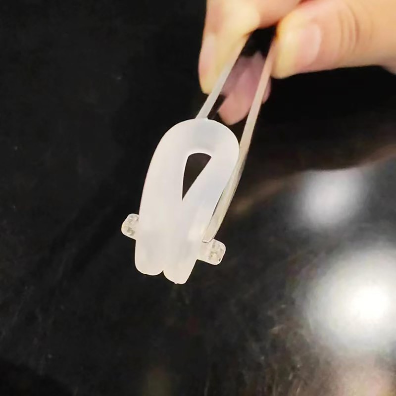 Eyeglass Nose Pads,U Shaped Screw-in Nose Piece，Soft Silicone Non Slip