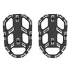 Majatou Front Rider Floorboards, Aluminum Foot Pegs Footboard, Motorcycle Front