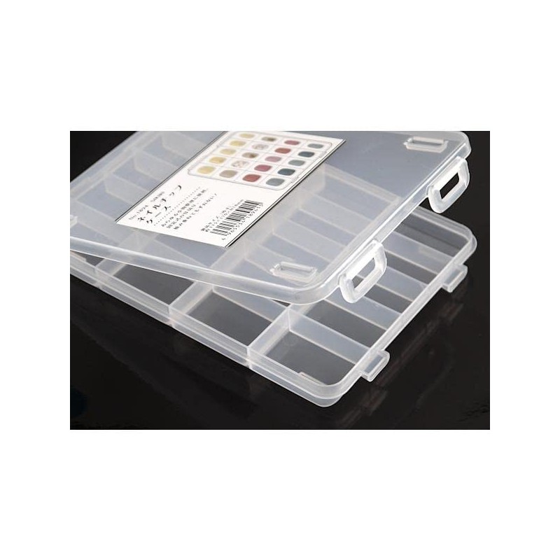 SIKIRI Partition Case, Nail Tip Case, 4.5 x 6.7 x