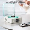 Portable Bluetooth Speaker, White Noise Machine with Alarm Clock 4