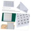 DOITOOL 2 Sheets Educational Numbers Poster Preschool Learning Wall Charts